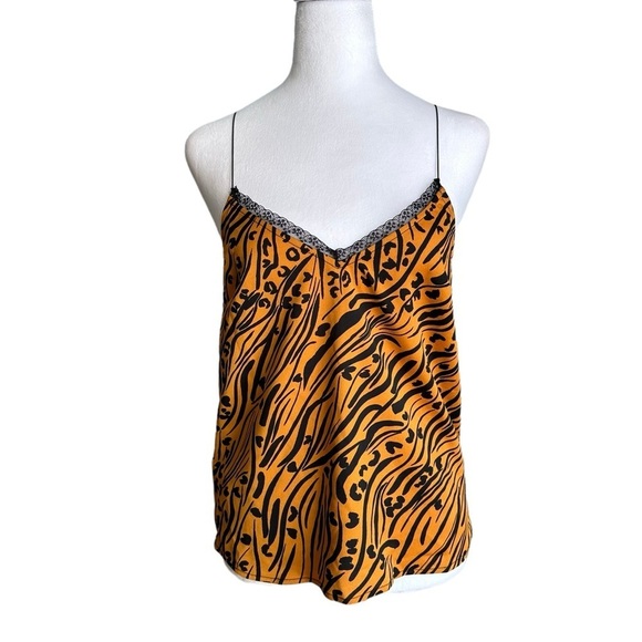 NWT BCBGeneration Tiger Stripe Camisole Animal Tank Top Size XS - Picture 5 of 17